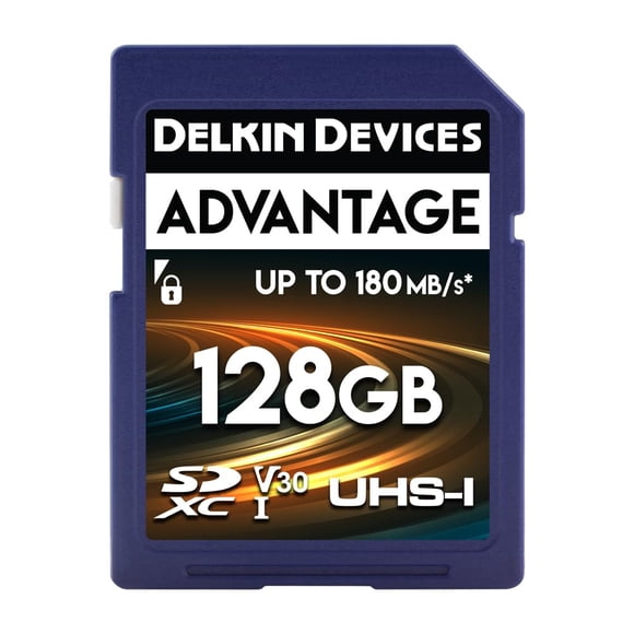 Tarjeta SD Delkin Devices 128 GB UHS‑I U3 V30 4K UHD
