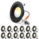 thumbnail image 1 of LED empotrado Amico 10 cm 5CCT paquete de 12 unidades negro, 1 of 6