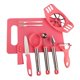 thumbnail image 3 of Juego De Herramientas De Guarnición Para Tallar Frutas De Cocina, Cuchara Tipo Cuchara Para Melón, Color Rosa, 3 of 5