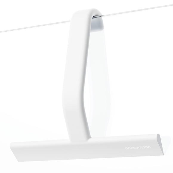 Escobilla De Ducha Justhang Para Puertas De Cristal De 25 Cm Color Blanco
