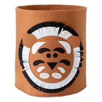 Genérico - Cesto Organizador Tigre Infantil Ropa O Juguetes