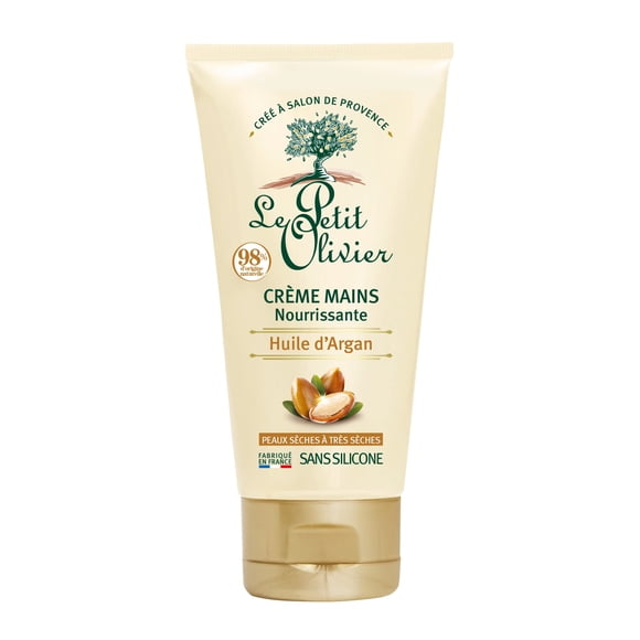 Crema de manos Le Petit Olivier Nutritiva con aceite de argán 75 ml