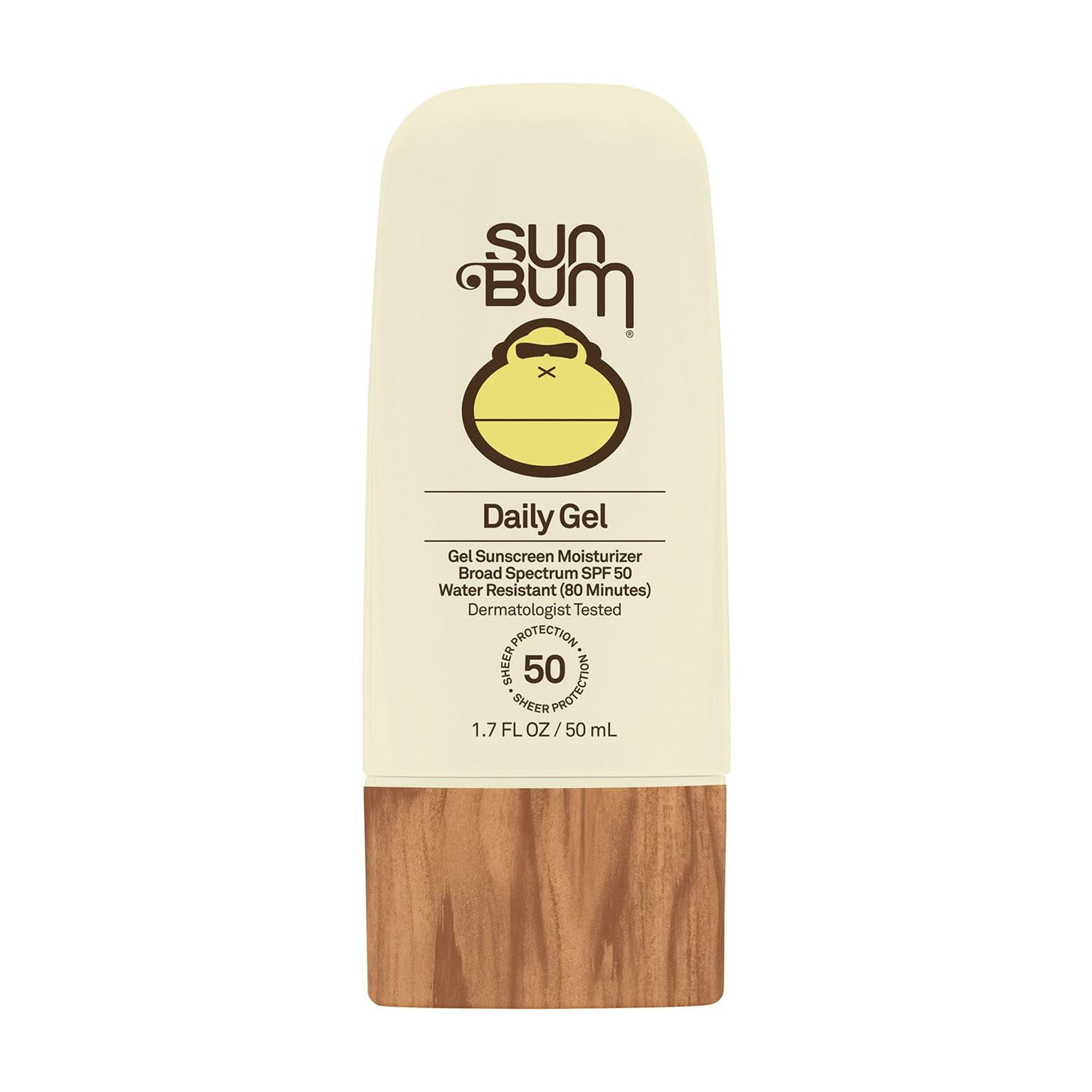 Gel Protector Solar Para Rostro Sun Bum Daily Spf 50, 50 Ml, Vegano