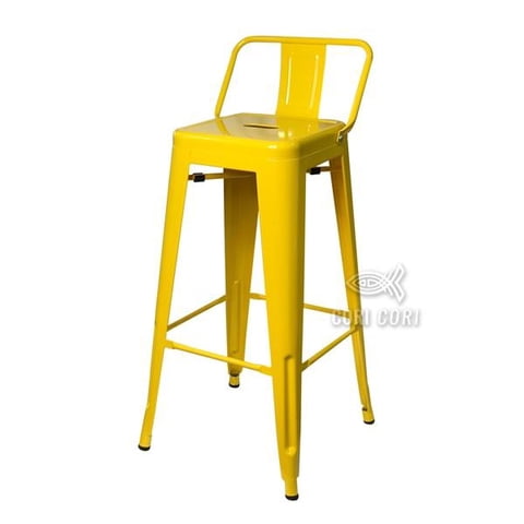 Cori Cori - Taburete Tolix Industrial (63Cms) Amarillo