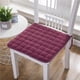 thumbnail image 1 of suxuMhao Cojines de Asiento,4 Packs 17.7x17.7in Cojín Rojo Oscuro para Silla con Lazos-cojines de Asiento para Sillas de Oficina,Cojín de Asiento para Auto,Cojines para Sillas de Cocina,Cojín de, 1 of 4