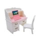 thumbnail image 5 of Silla De Escritorio En Miniatura Para Casa De Muñecas Para Decoración De Sala De Estar Con Computadora Portátil Rosa, 5 of 5