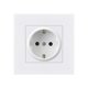 thumbnail image 1 of Enchufe Eléctrico Mayata 86 mm Blanco 16 A 110‑250 V, 1 of 7