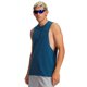 thumbnail image 1 of Polera Sin Manga Lifestyle Hombre Under Armour Azul, 1 of 4