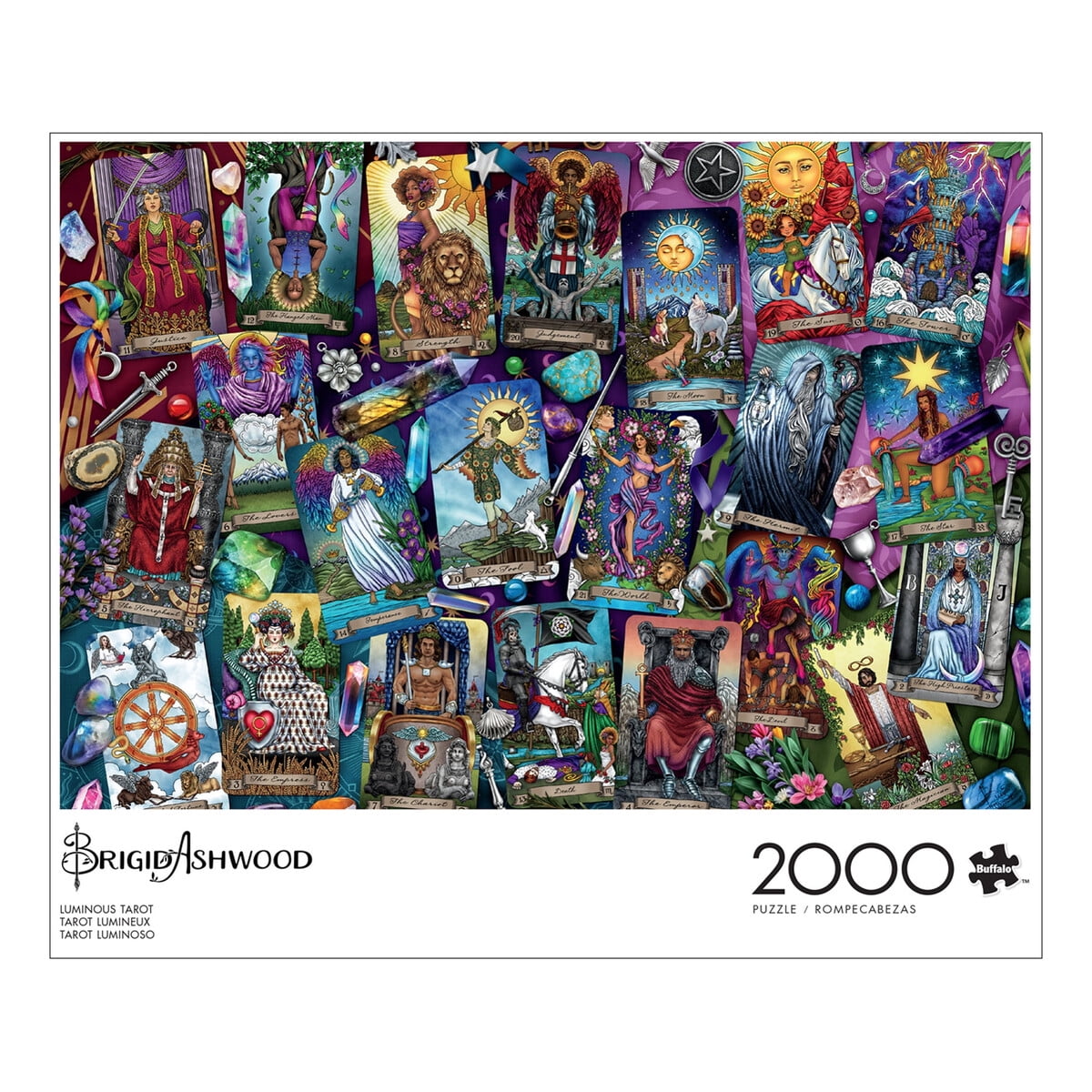 Rompecabezas Buffalo Games Luminous Tarot 2000 Piezas