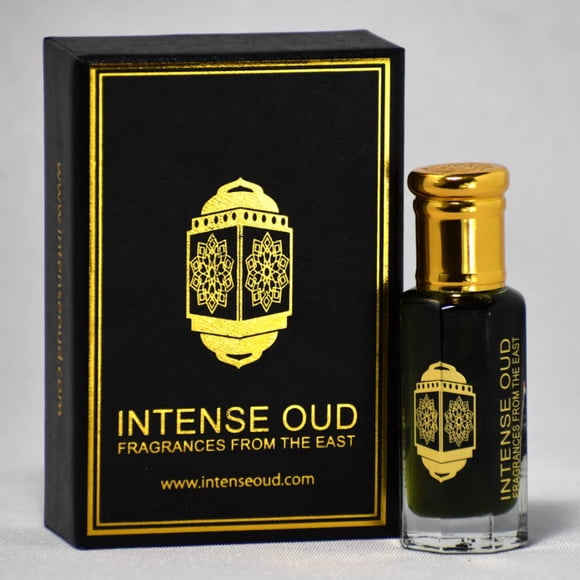 Aceite de perfume INTENSE OUD Jannet El Firdaus 12 ml con caja de regalo