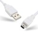 thumbnail image 2 of Cable de datos y carga USB A a Mini B USB 2.0 de 1 m, blanco, 2 of 3