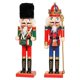 thumbnail image 1 of Paquete De 2 Adornos De Soldado De Cascanueces De Madera De 30 Cm Kit De Decoración De Navidad Para Ni?os, 1 of 5
