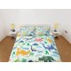 thumbnail image 2 of Dinosaurios Juego de Funda Nórdica Colorido Colcha, Niños Juego de cama completo con, 2 of 3