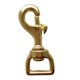 thumbnail image 5 of Clip De Gancho De Seguridad De Perno De Ojo Giratorio Cuadrado De Un Solo Extremo De Latón Para Buceo, 5 of 5