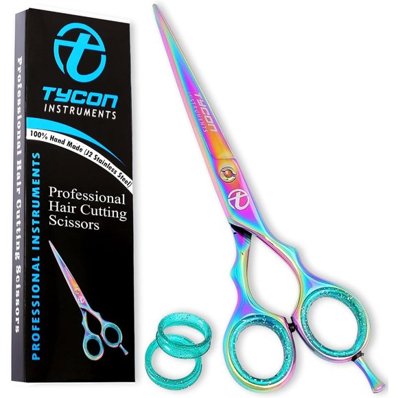 Tycon Instruments Tijeras Profesionales para Cortar el Cabello de 6,5 Pulgadas, Acero Inoxidable