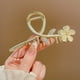 thumbnail image 3 of Non-Slip Alloy Flower Hair Claw Clip for Thick Hair - Strong Hold Grip for Beach, Daily, and Party Use, 3 of 4