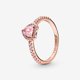 thumbnail image 2 of Anillo Pandora Corazón Brillante Rosa 4.5, 2 of 6