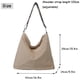 thumbnail image 2 of Bolso de mano para mujer, bolso de trabajo, bolso bandolera, bolso elegante para mujer, bolso hobo de pana, bolso de hombro de moda, monedero, 2 of 6