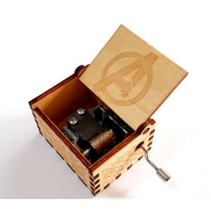 Joga - Caja Musical Avengers Con Manivela Manual