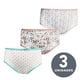 thumbnail image 1 of Pack 3 Calzón Full Print Talla 8 Blanco, 1 of 1