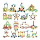 thumbnail image 2 of PUZZLE BLOQUES DE CONSTRUCCION MAGNETICOS MONTESSORI 36 PIEZAS rojo, 2 of 4