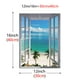 thumbnail image 1 of 1pc Beach Window Poster,creative Idea Poster,Wall Art,Wall Decor, Canvas Art, Fun Illustration Painting, Wall Art Painting, Canvas Wall Art,for Home Living Room Bedroom Bar Coffee Shop Decor, No Fram, 1 of 4