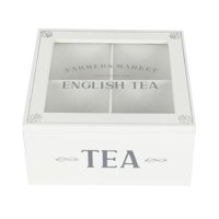 Homewell - Caja De Té 18.3*18.3*7Cm