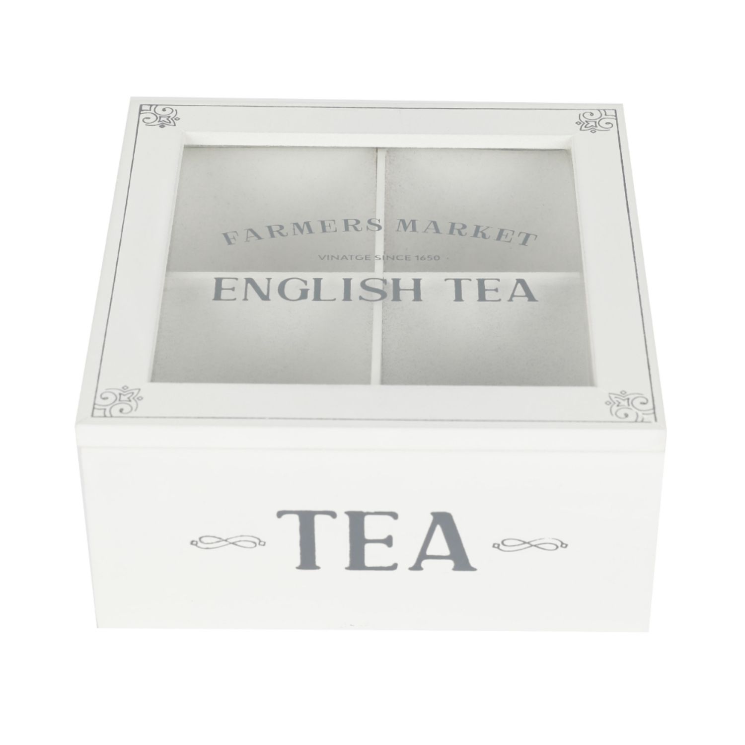 Homewell - Caja De Té 18.3*18.3*7Cm