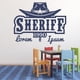 thumbnail image 2 of Decomural Lorem Ipsum Sheriff Cowboy WS-46291, 2 of 2