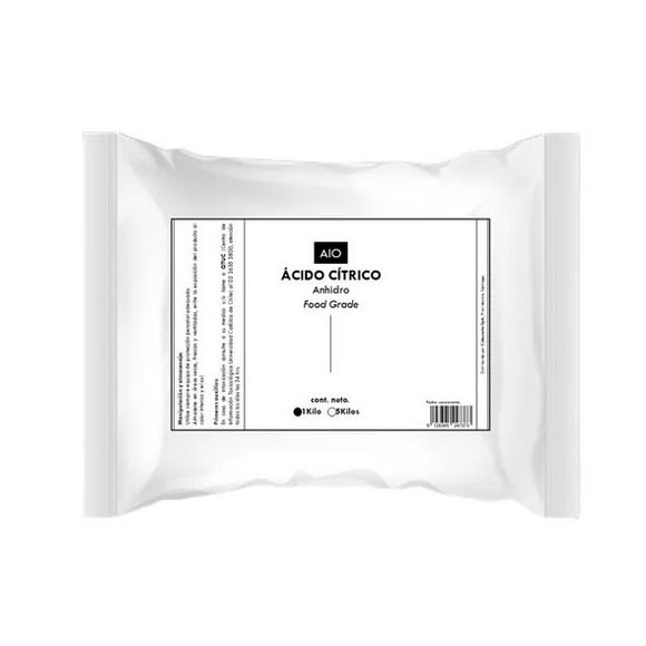 Acido Citrico Anhidro Grado Alimenticio Usp 1 Kg
