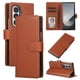 thumbnail image 2 of Funda Cartera para Samsung Galaxy Z Fold7 con Tarjetero, Soporte y Cordón - Protección Marrón, 2 of 5