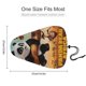 thumbnail image 2 of Oso Panda en África Funda de Asiento de Bicicleta Impermeable, Cojín Elástico Suave, Protector contra Lluvia, Polvo y UV, 2 of 6