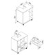 thumbnail image 4 of Mueble Organizador De Bano Belice Blanco, 4 of 4