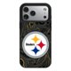 thumbnail image 1 of Keyscaper Funda Magnética Tipo Bump con Patrón Paisley de los Pittsburgh Steelers para iPhone, 1 of 5