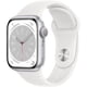 thumbnail image 1 of Apple Watch Series 8 41mm GPS Aluminum Silver + Correa Deportiva White (Reacondicionado), 1 of 3