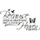 thumbnail image 1 of Decomural Because Someone We Love Is In Heaven WS-32387, 1 of 2