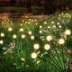 thumbnail image 3 of Set 2 Luces Solares Exterior Jardin Estaca Decorativa Led amarillo, 3 of 7