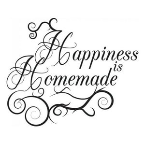 Rienda Libre Graphics - Decomural Happiness Is Homemade Kitchen Ws-40858