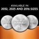 thumbnail image 5 of Batería de litio tipo Button Cell Duracell 2025, 3 V, paquete de 4, 5 of 6