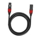 thumbnail image 4 of Cable De Micrófono XLR Cable De Audio Cable XLR Para Sistemas PA Mezcladores Altavoces 1m, 4 of 5