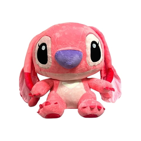 Genérico - Juguete Peluche Angel 25Cm De Stitch Rosado Infantil