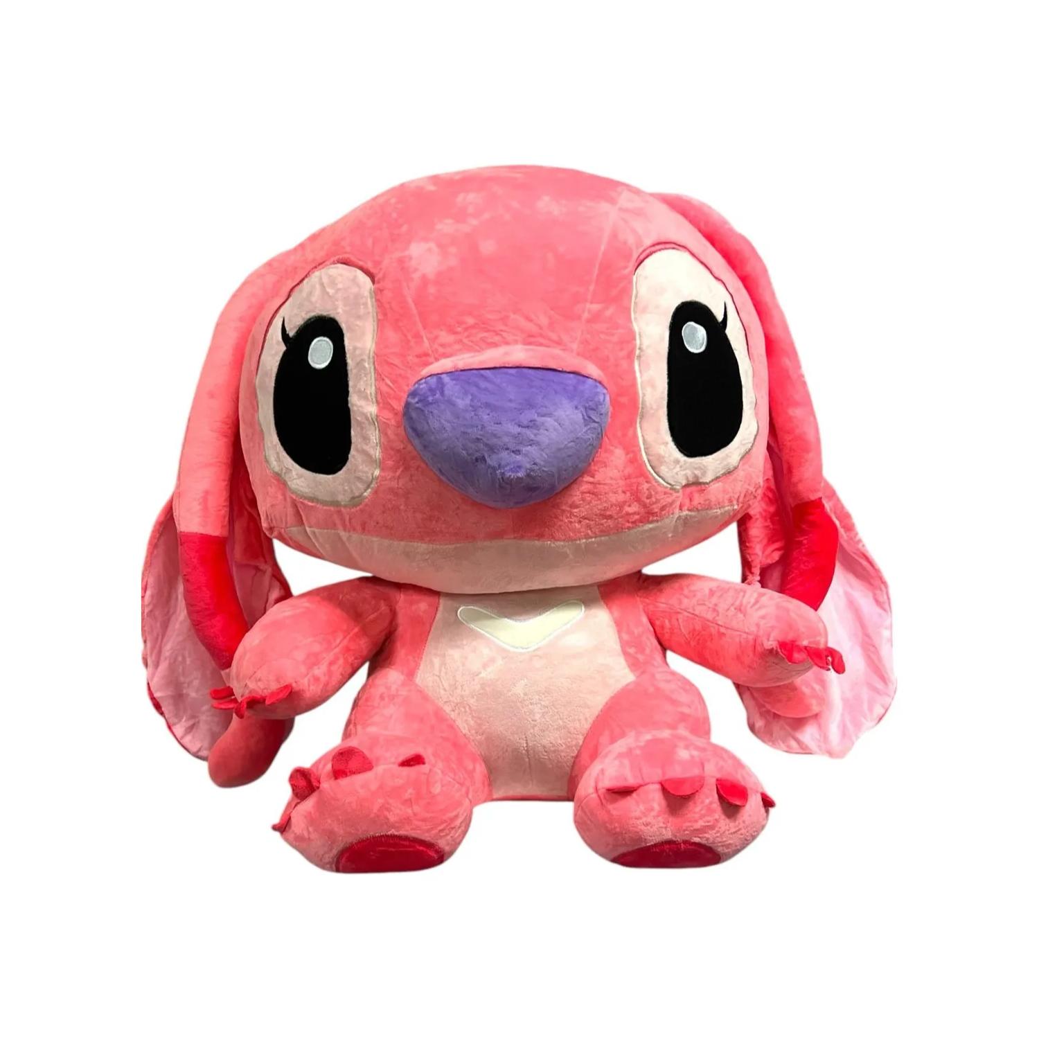 Genérico - Juguete Peluche Angel 25Cm De Stitch Rosado Infantil