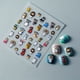 thumbnail image 2 of Cute Cartoon Animal Nail Art Stickers - Self-Adhesive Decals for DIY Nail Art, Waterproof Nail Art Supplies for Women and Girls - 6 Sheets, 2 of 2