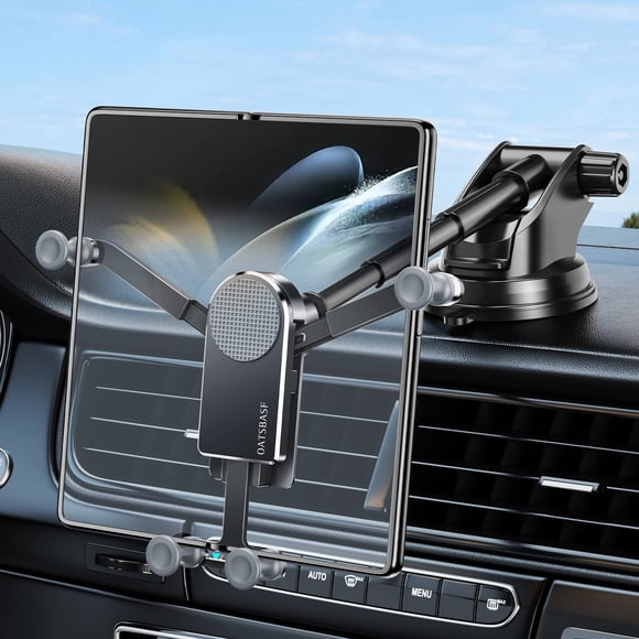 Soporte para coche xuenair Z Fold 4 de aluminio, 2 modos, tablero