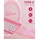 thumbnail image 5 of Funda con teclado MoKo para iPad 11.ª generación, 11 pulgadas (2025), color rosa, 5 of 8