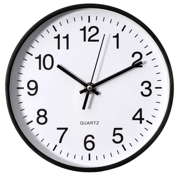 Reloj Clockswise 20 cm Negro Analógico Silencioso