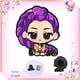 thumbnail image 2 of Pin Broche De Rumi Sentada, Demon Hunters, Huntrix, 2 of 2