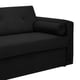 thumbnail image 4 of Sofa Vivo 3c Felpa 30 Negro, 4 of 5
