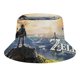 thumbnail image 1 of La Leyenda de Link Aliento Sombrero bucket para adultos, gorra de protección solar, sombrero de pescador plegable para viajes al aire libre, pesca y actividades de verano, 1 of 6