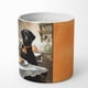 thumbnail image 3 of Vela de soja Caroline's Treasures Black Lab Fall, 300 ml, 3 of 4
